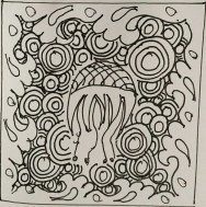 CC Willow ink art Zentangle 132