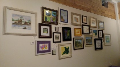 CC Willow's gallery wall