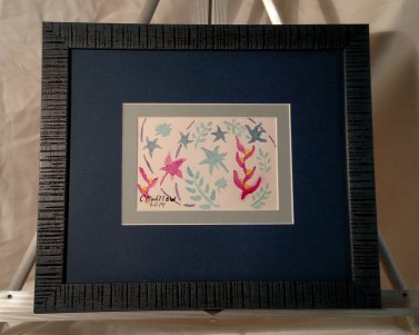 Undersea Garden framed etsy