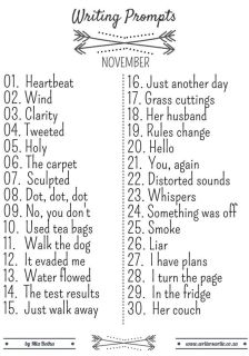 November 30 Day Challenge