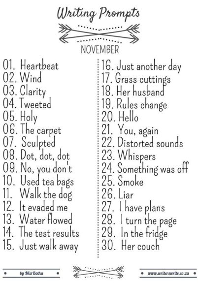 November 30 Day Challenge