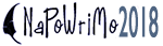 NaPoWriMo 2018 blog button white