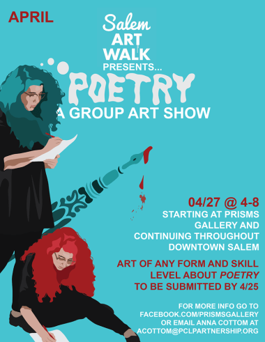 SAW Poetry flyer