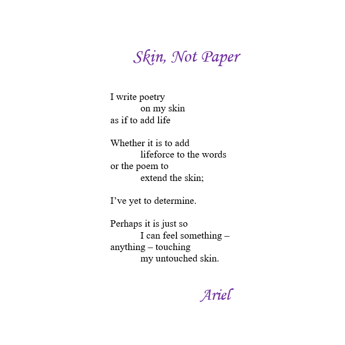 Skin Not Paper