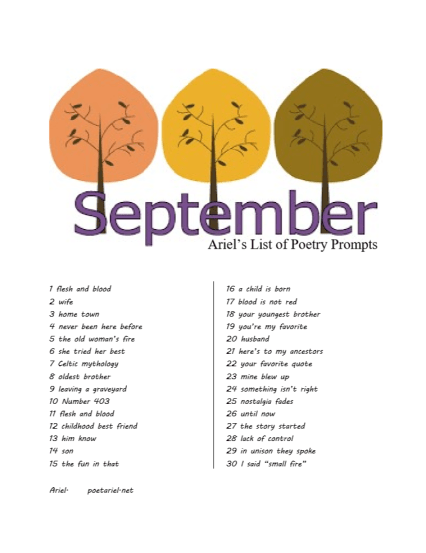 Ariels List September