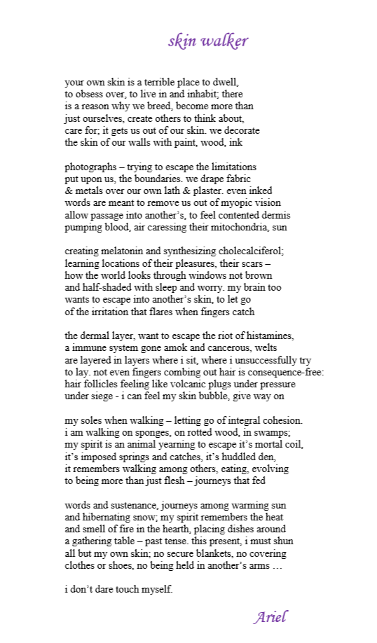 Skin walker v3 by Ariel