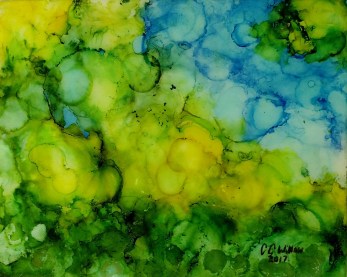 Underwater  by Pacific NW artist CC Willow