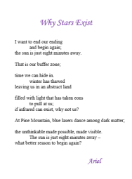 Why Stars Exist by Ariel