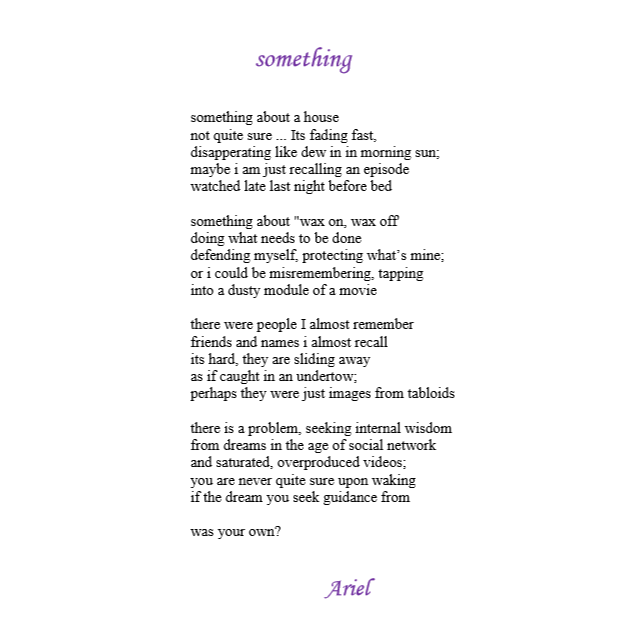 Something by Ariel