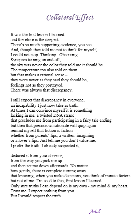 Collateral Effect by Ariel