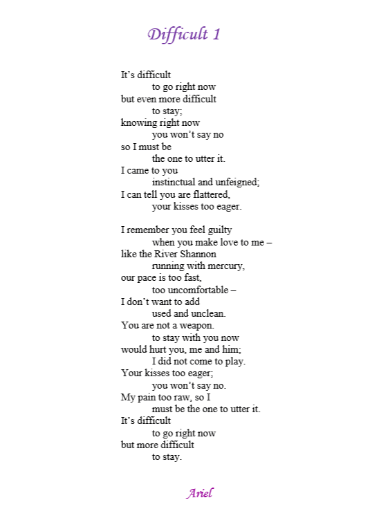 Difficult 1 by Ariel