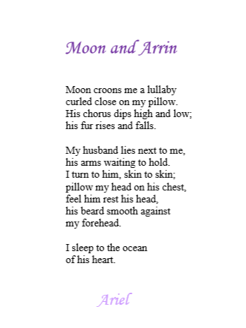 Moon &amp; Arrin by Ariel