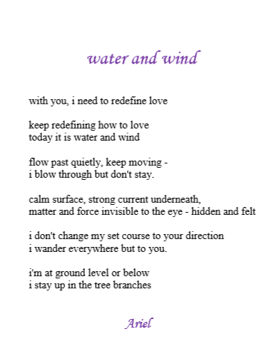 Water and Wind by Ariel