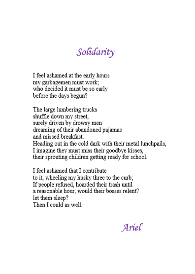 Solidarity by Ariel